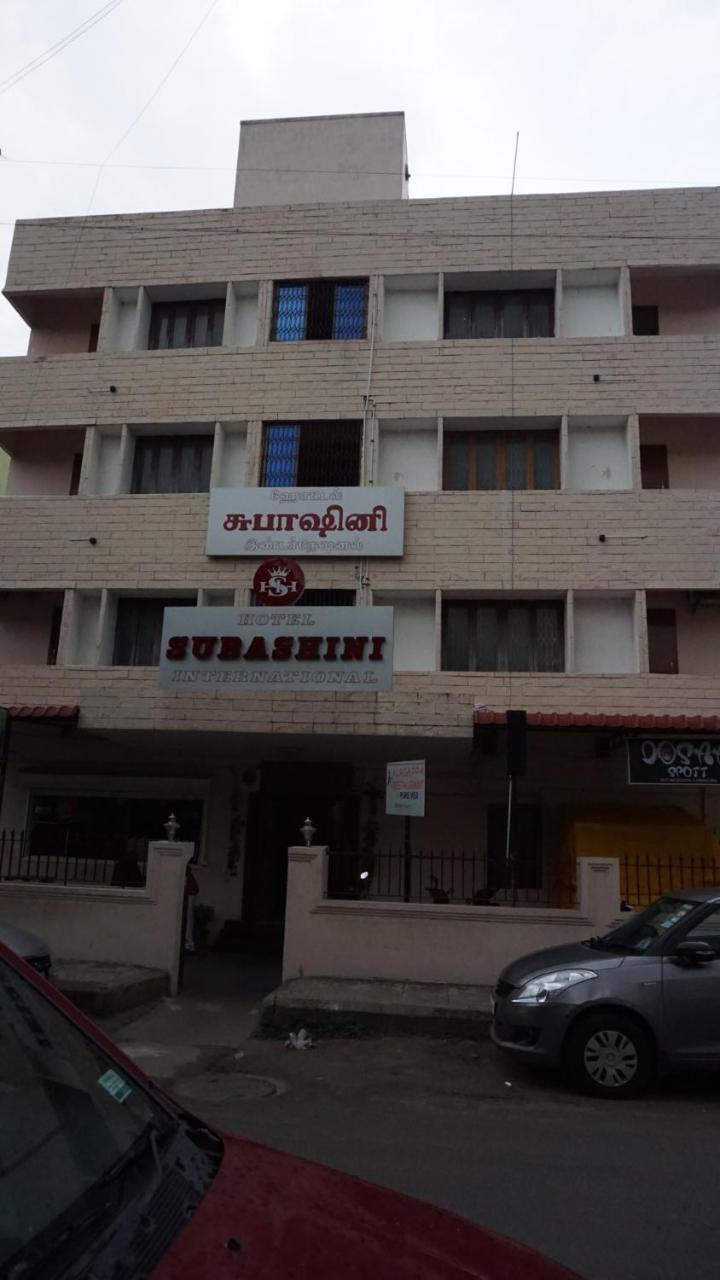 Hotel Subashini International Chennai Exterior foto